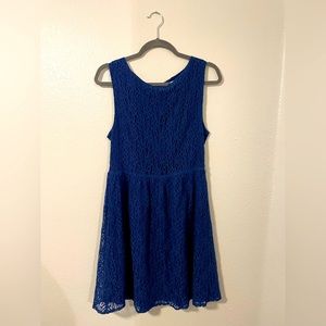 Blue Lace Dress